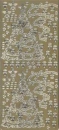 Sticker Weihnachtsmix, Tannenbaum, gold