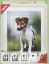 3D Pyramiden Bild Hund, Jack Russell