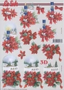 3D Schneidebogen Kerzengesteck, Landschaft