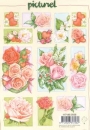 3D Schneidebogen Rosen-Herzchen