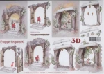 3D Schneidebogen Stadttor