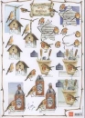 3D Schneidebogen Rotkehlchen, Vogelhaus, Laterne, Topf