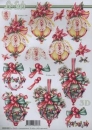3D Schneidebogen Weihnachtskugeln