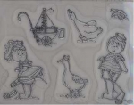 Clear Stamps Ollyfant, am Strand
