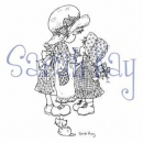 Clear Stamp Sarah Kay, a little help from Margot