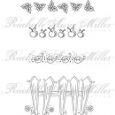 Clear Stamp Zäune, Bordüren