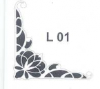 Embossing-Schablone Wonderful-Blume