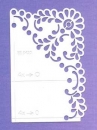 Embossing-Schablone Royal Blume