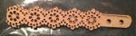 Lederarmband kamel