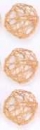 Rattan-Kugel apricot