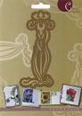 Embossing-Schablone Blume