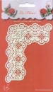 Schablone zum Prägen (Embossing) und Sticken, Blumen 3