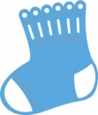 Schablone Creatables Socke