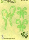 Stanzschablone Blumen