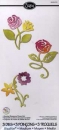 Stanz-Schablone Sizzlits Blumen
