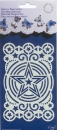 Embossing-Schablone Stern