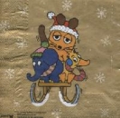 Serviette die Maus