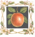 Serviette Apfel