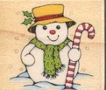 Stempel klein Schneemann