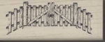 Stempel Gartenzaun