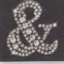 Strass-Sticker Monogramm &
